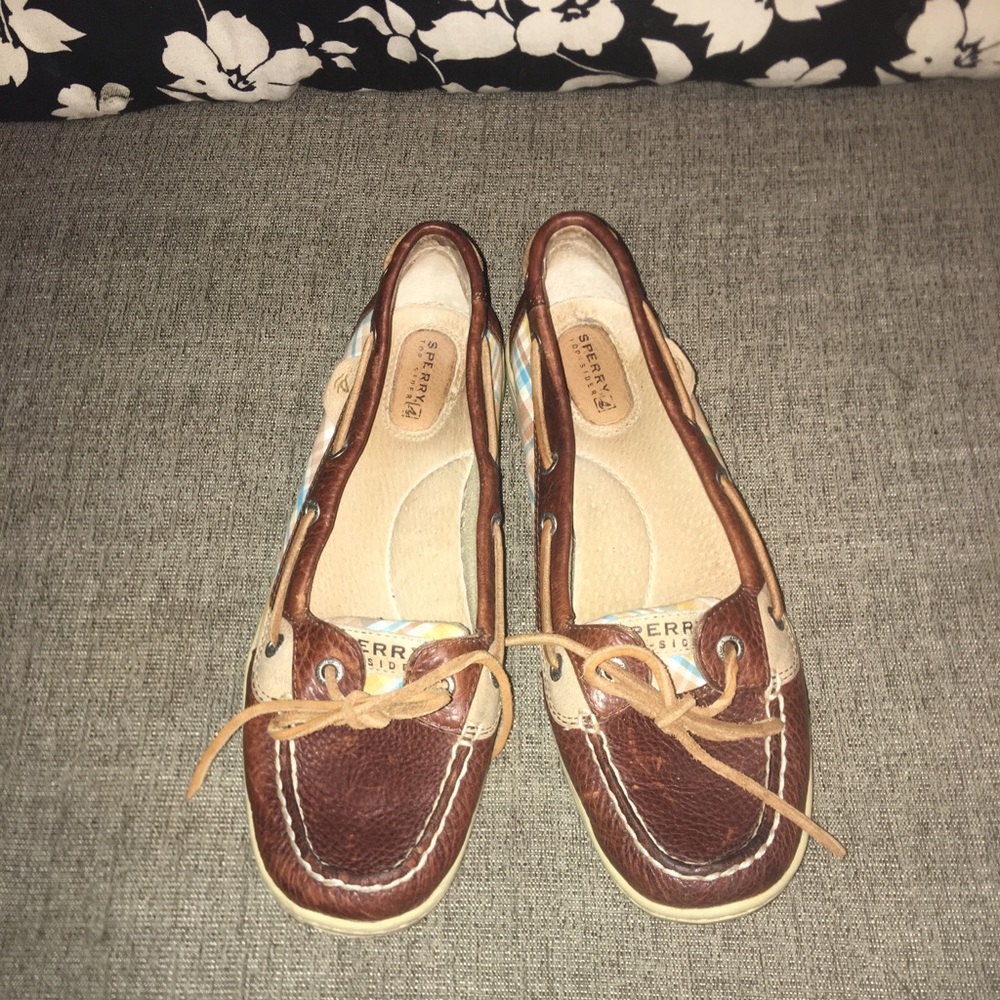 Sperry Top-Sider Blue/Tan Plaid